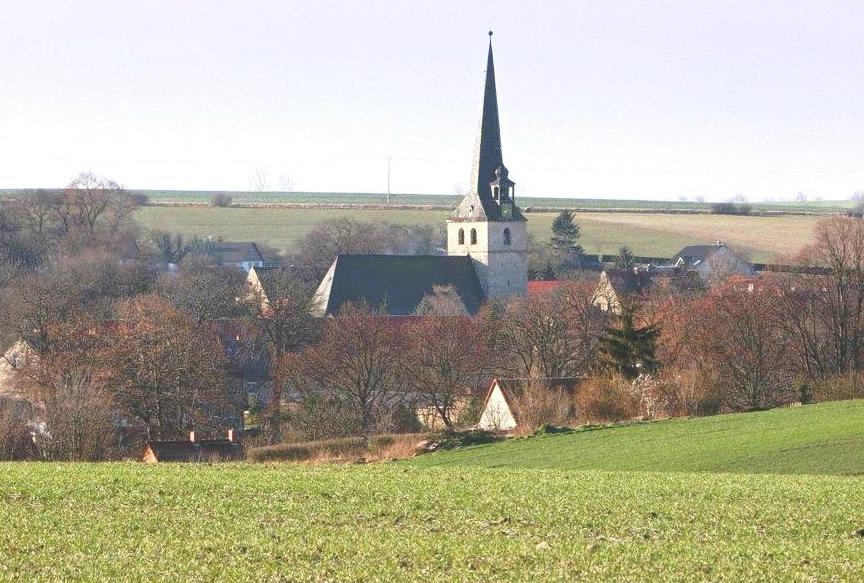 Cochstedt mit Kirche 